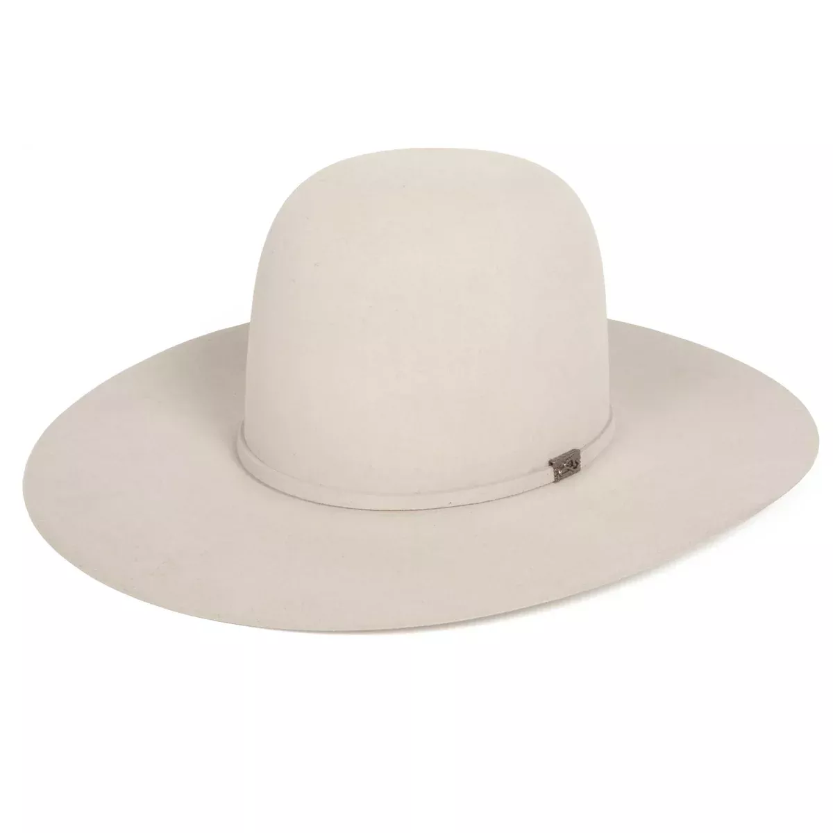 Resistol 100X Open Crown Felt Hat - Silverbelly
