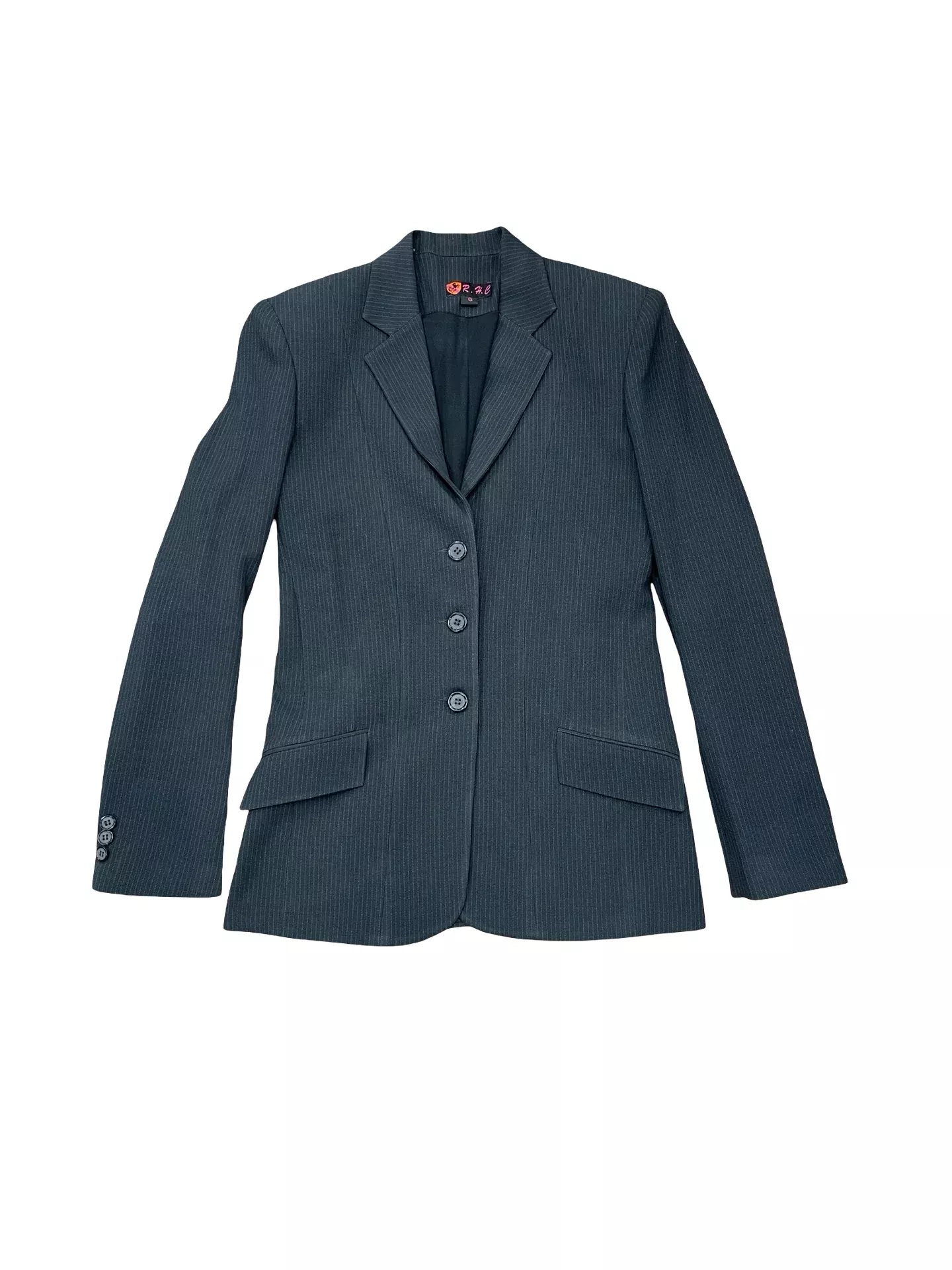 RHC Show Coat - Gray Pinstripe - 6 - USED