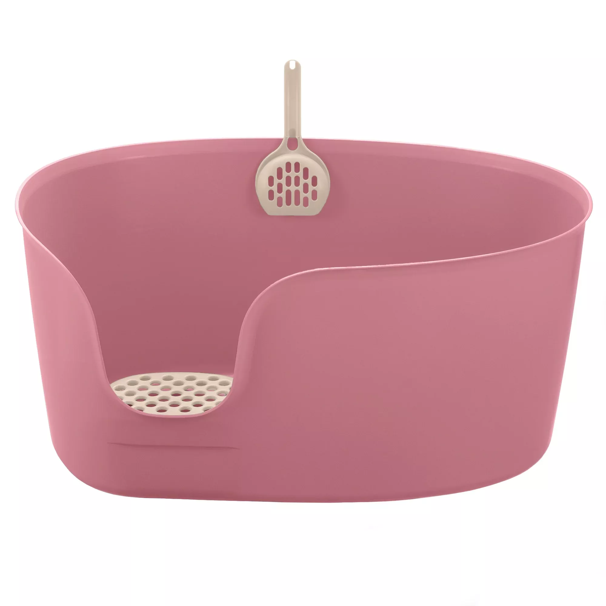 Richell PAW TRAX High Wall Cat Litter Box