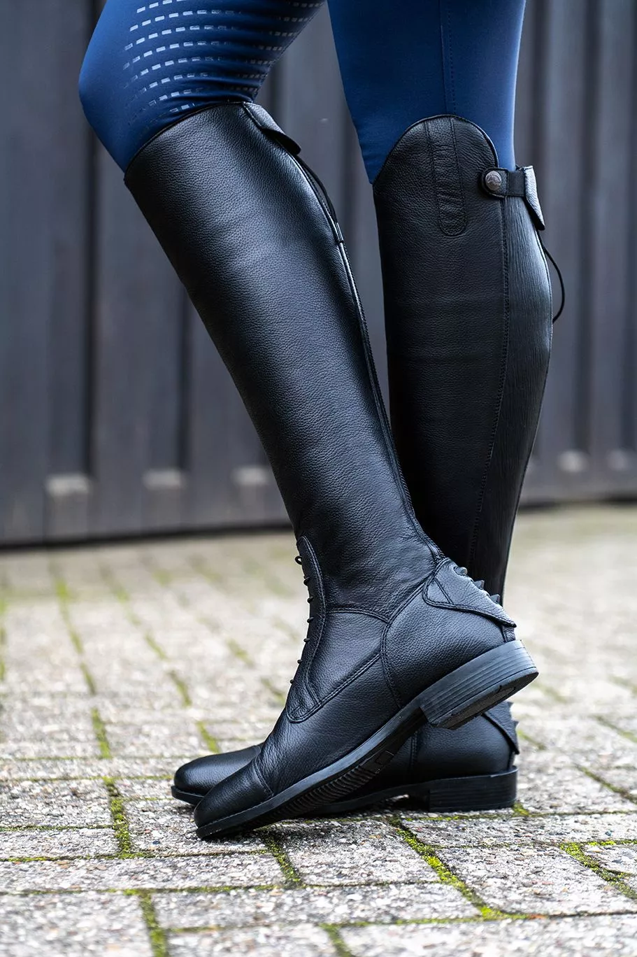 Riding Boots Titanium Style