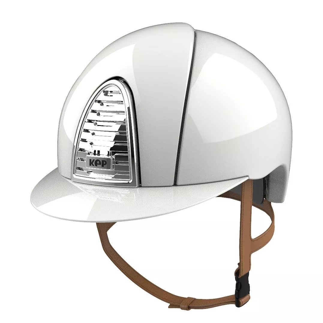 Riding Helmet Cromo 2.0 Polish White
