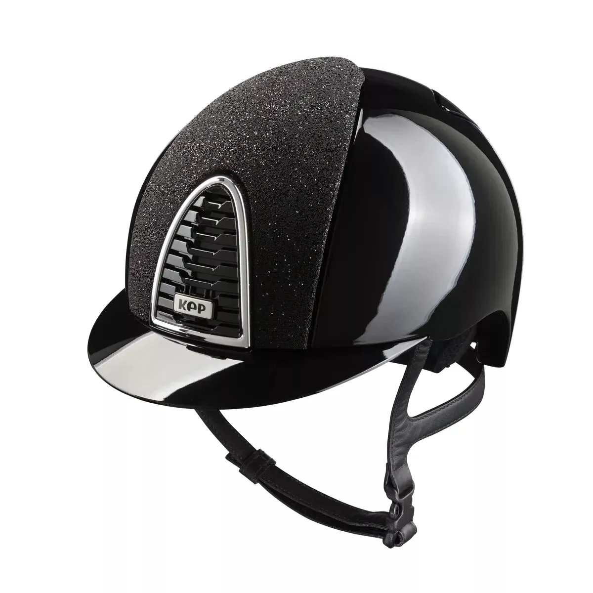 Riding Helmet Cromo 2.0 Vanity -Black Metal Polish Black