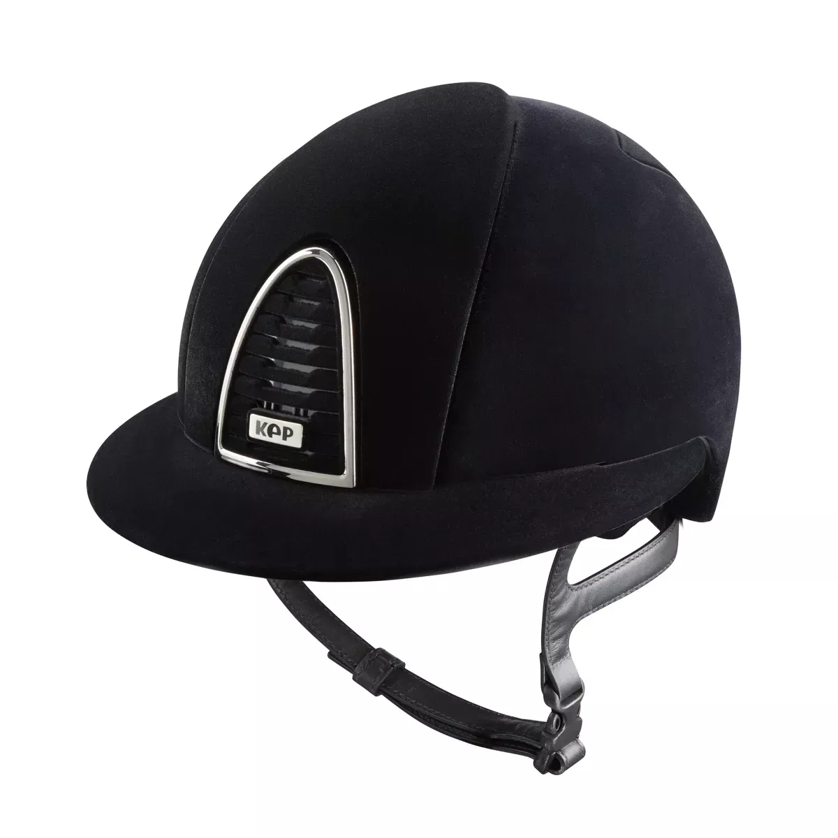 Riding Helmet Cromo 2.0 Velvet Polo Visor