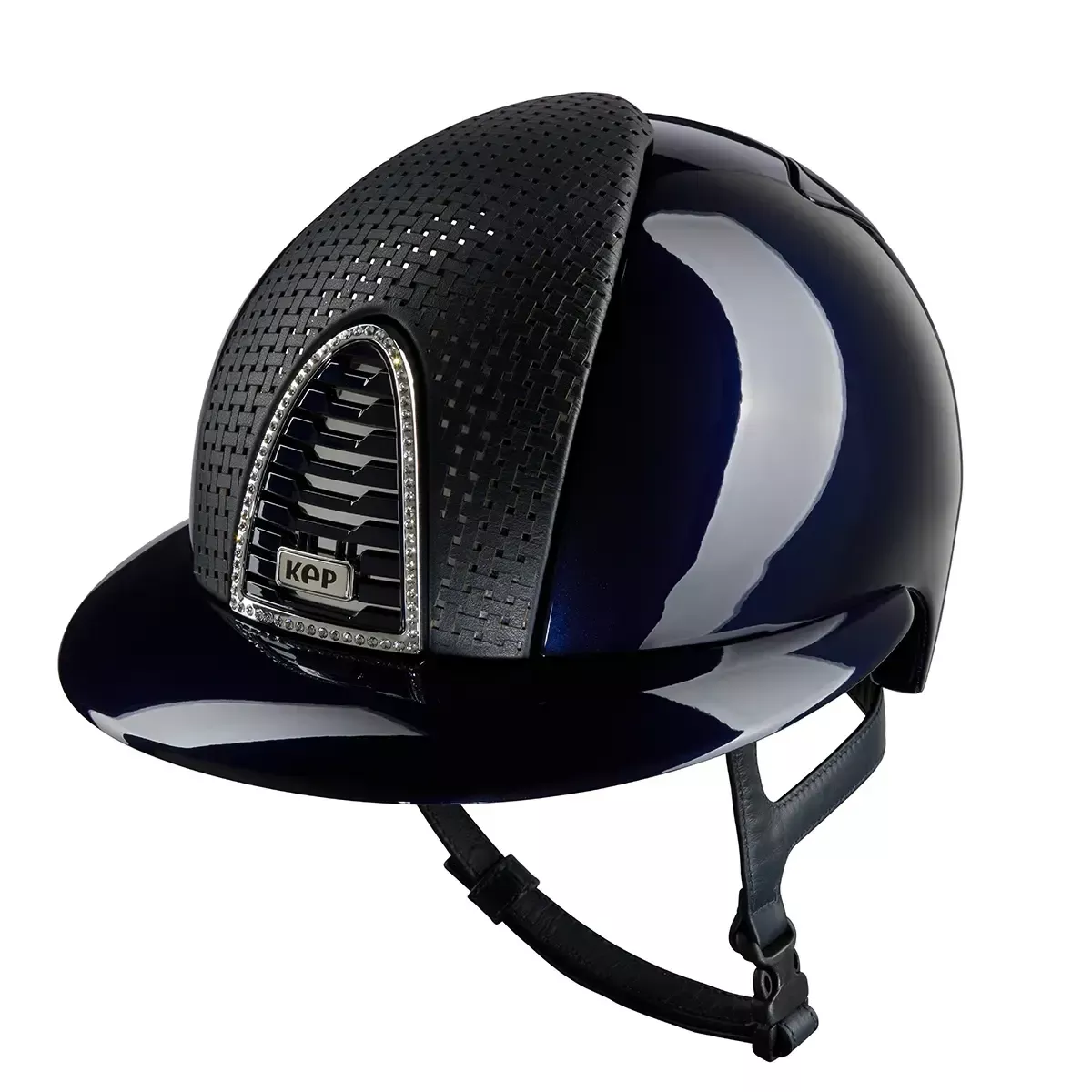 Riding Helmet Cromo 2.0 VeronaPolo Visor - (Diamond) Blue/Blue