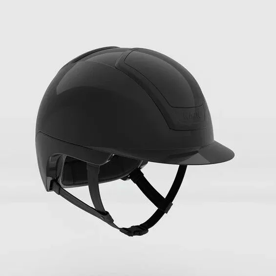Riding Helmet Nemesi Shine Black