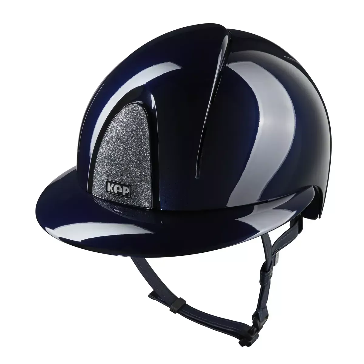 Riding Helmet Smart Nova Polish Polo Visor Star Silver