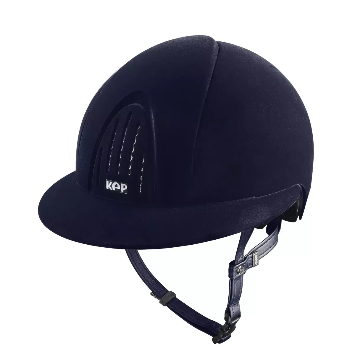 Riding Helmet Smart Nova Velvet Polo Visor
