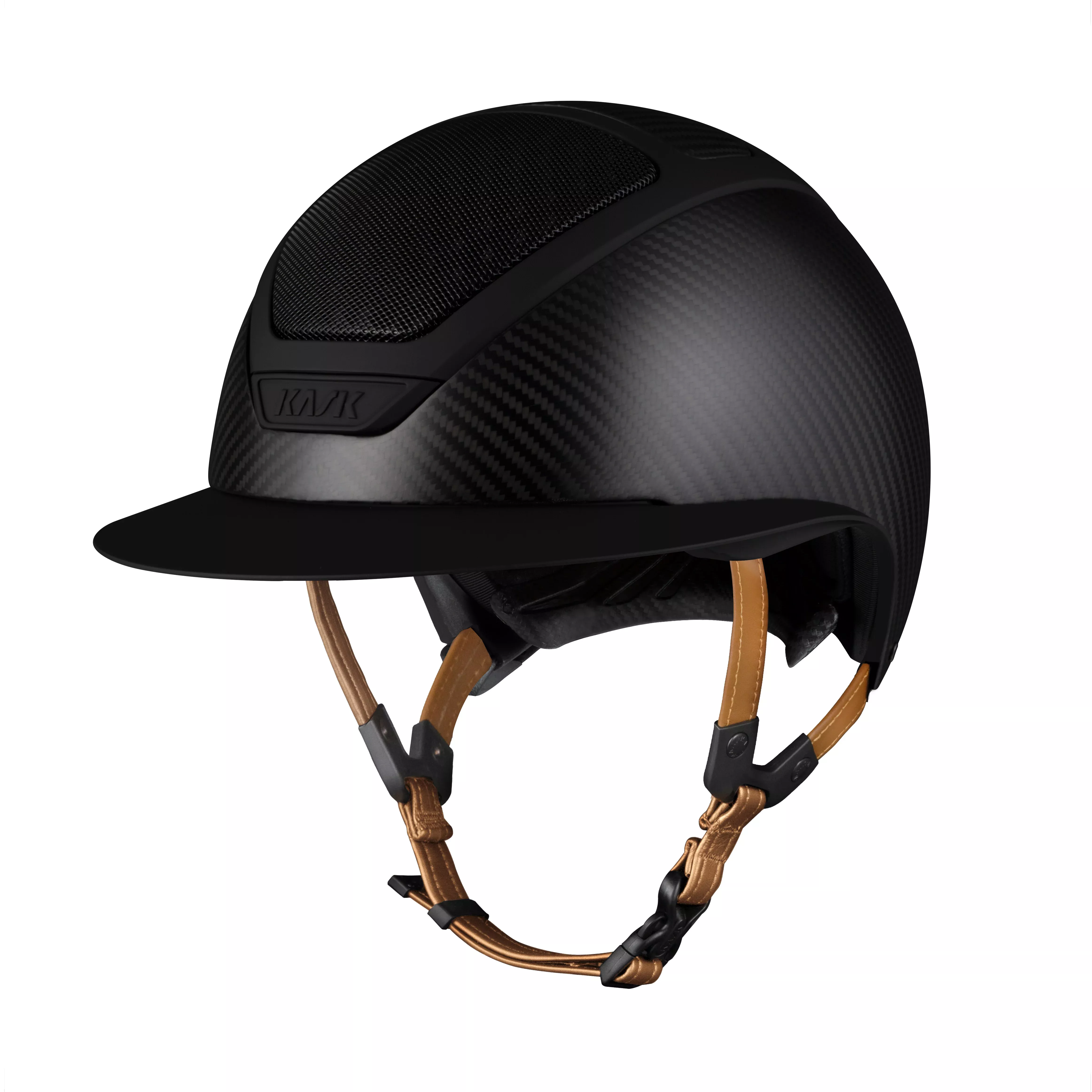 Riding Helmet Star Lady Carbon Matt