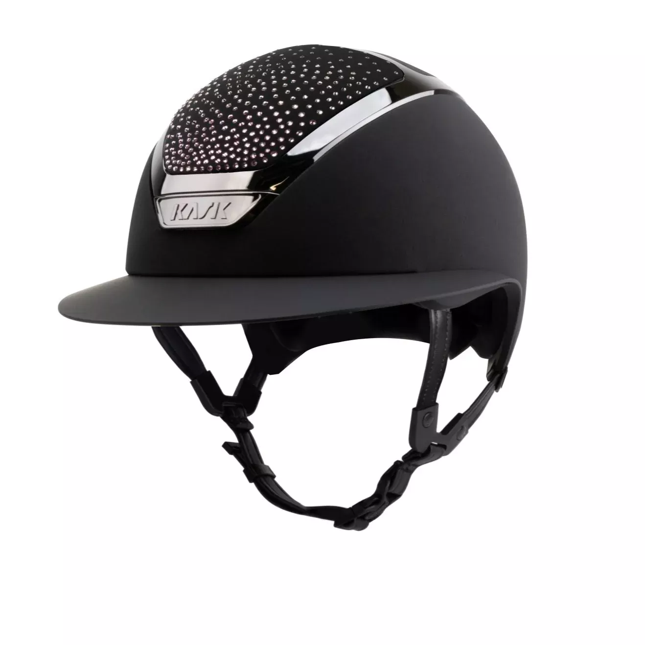 Riding Helmet Star Lady Chrome Waterfence