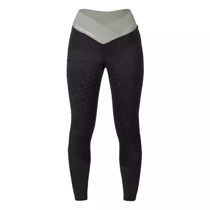 Riding Leggings Silicone Full Seat Limone