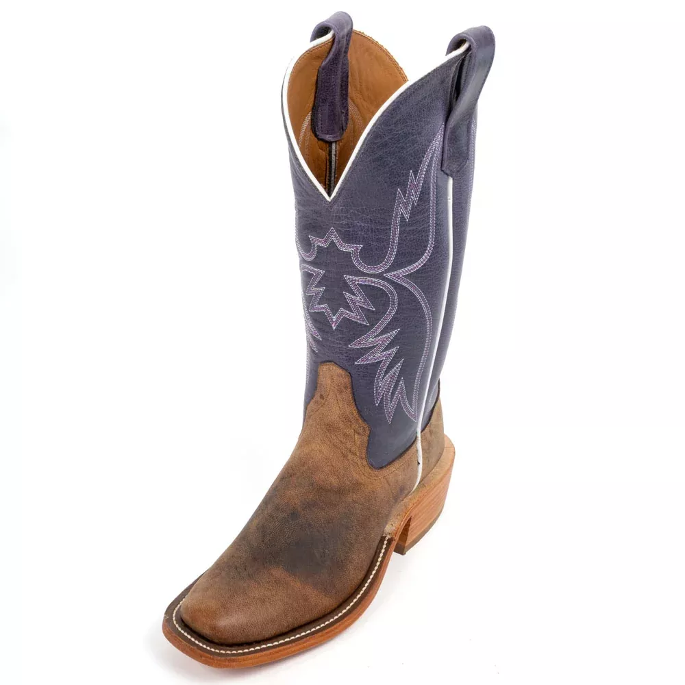 Rios of Mercedes Men's Rustwood Camel Western Boot