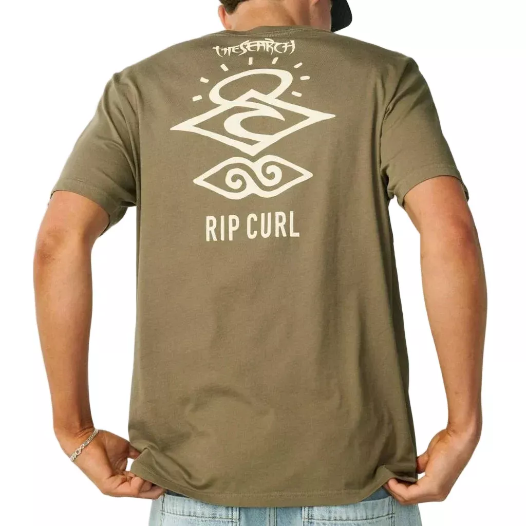 Rip Curl Men's Search Icon Walnut Tee