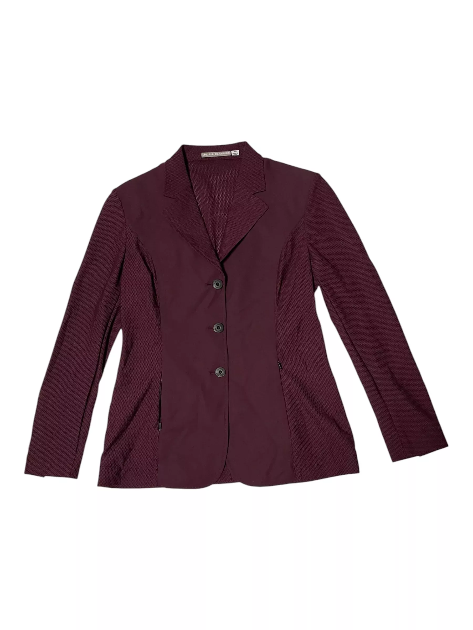 RJ Classics Mesh Show Coat - Maroon - 8R - USED