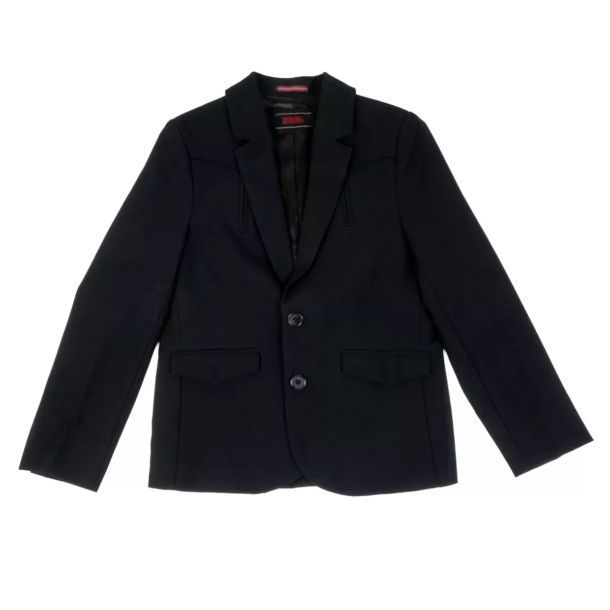 Rock & Roll Denim Boy's Black Western Sport Coat
