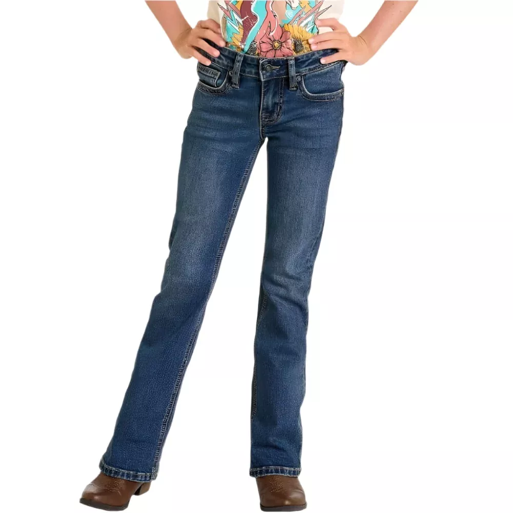 Rock & Roll Denim Girl's Boot Cut Jean