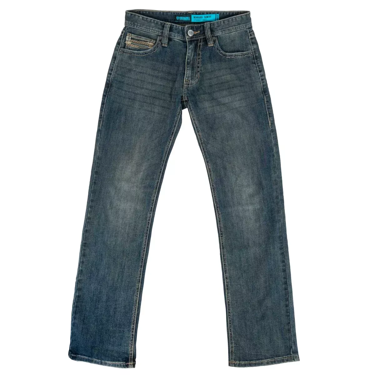 Rock & Roll Denim Men's Revolver Straight Bootcut Jean