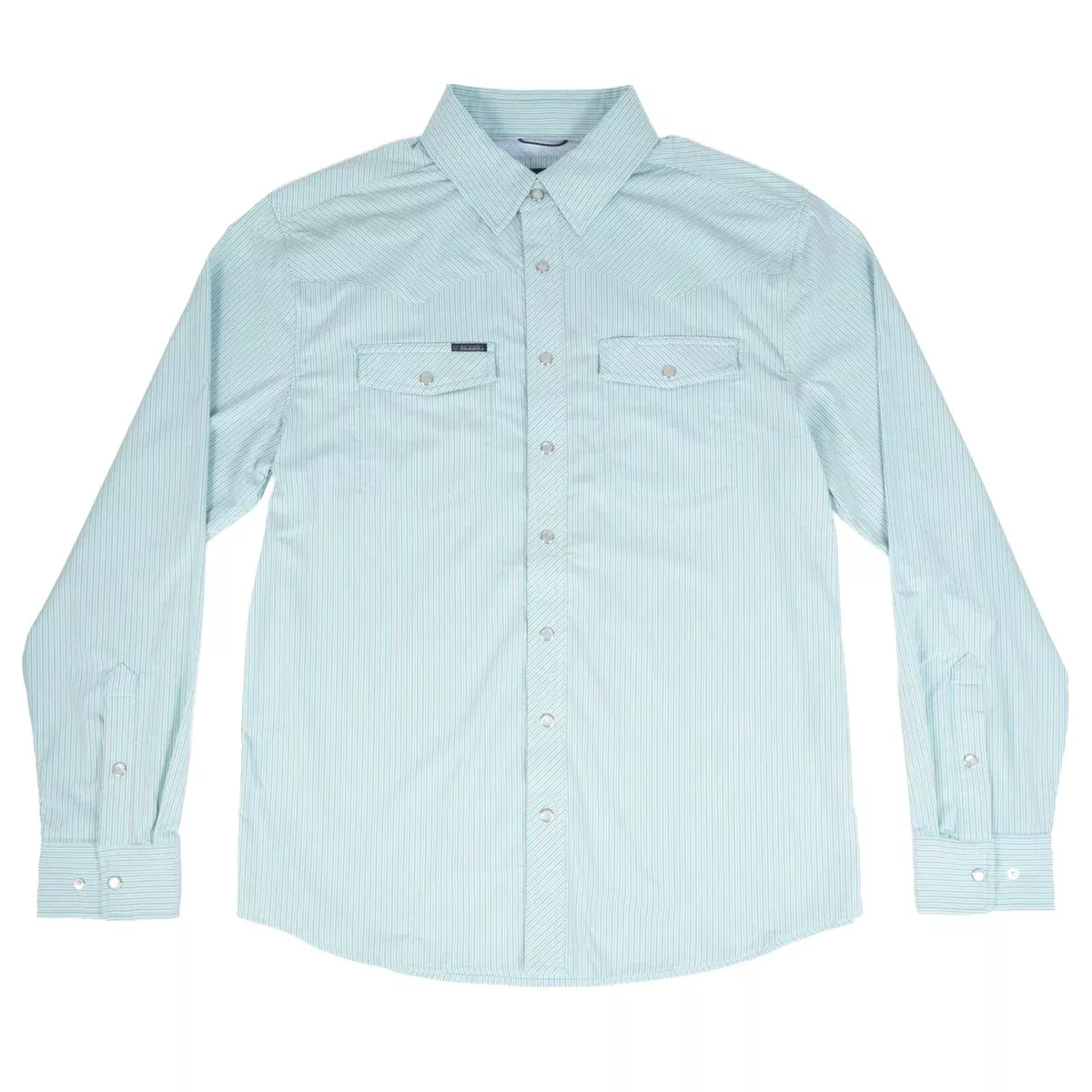 Rock & Roll Denim Men's Tek Core Snap Micro Stripe Western Shirt
