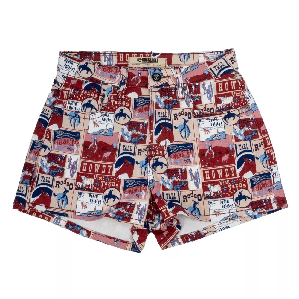 Rock & Roll Denim Women's Americana Short