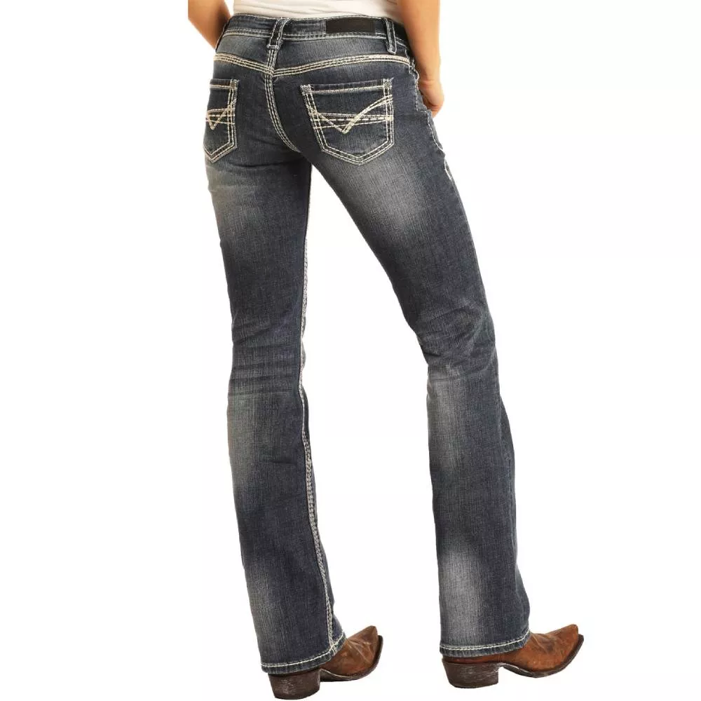Rock & Roll Denim Women's Bootcut Riding Jean