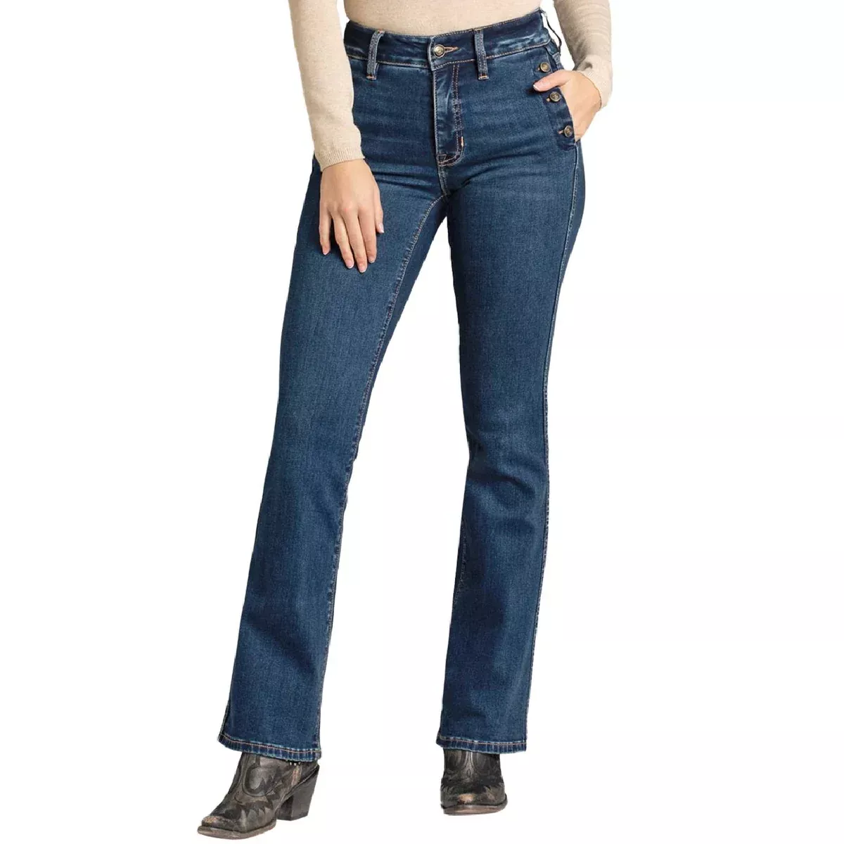 Rock & Roll Denim Women's High Rise Jean - FINAL SALE