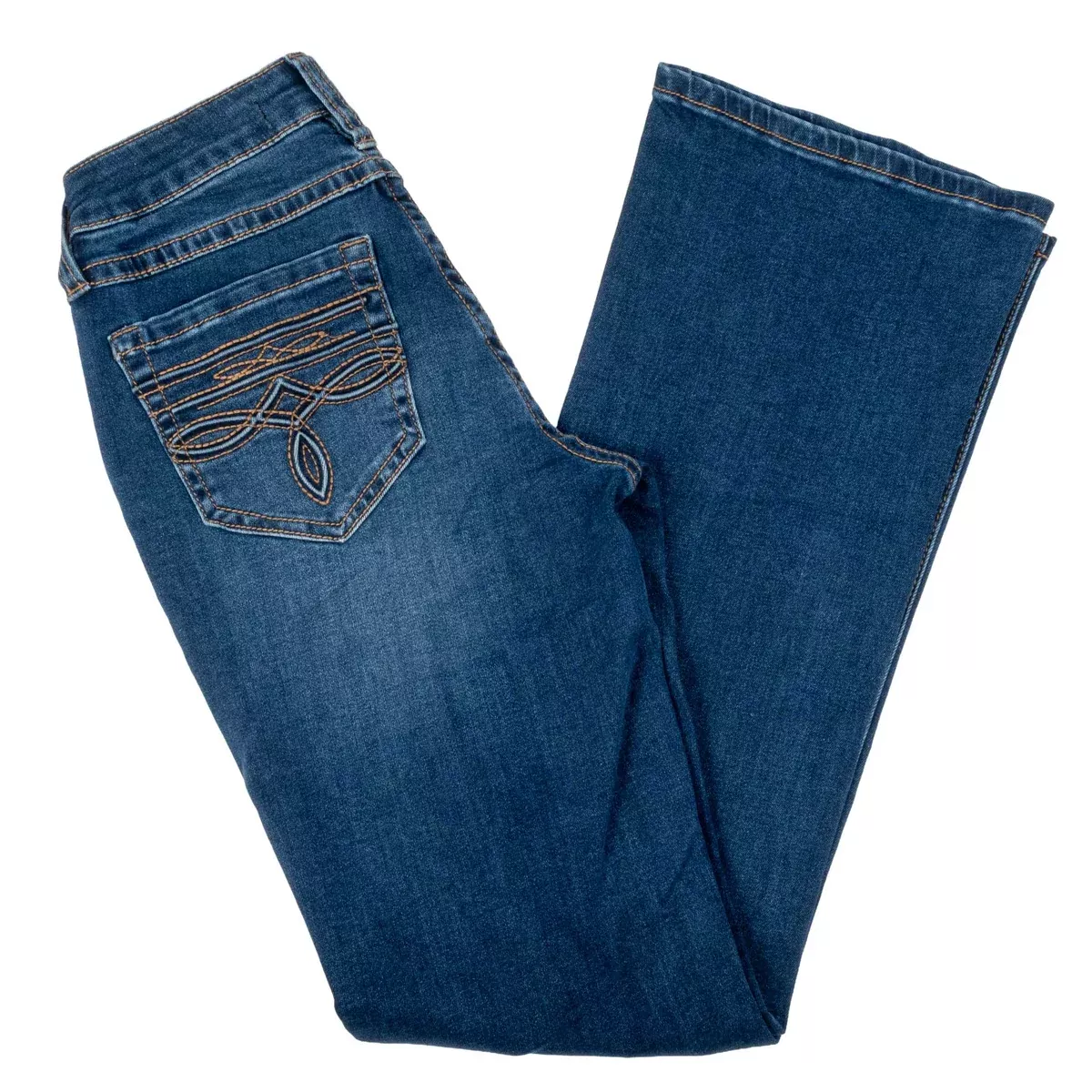Rock & Roll Denim Women's Mid Rise Bootcut Jean