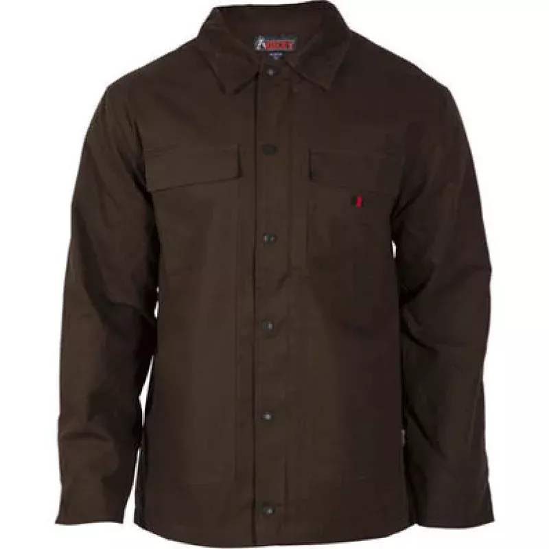 **Rocky Worksmart Collared Ranch Coat - Demitasse DEMITASSE