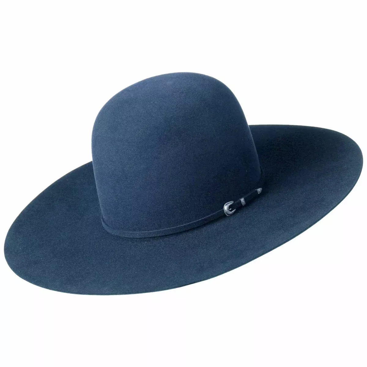 Rodeo King 7X Denim Open Crown Felt Hat - FINAL SALE
