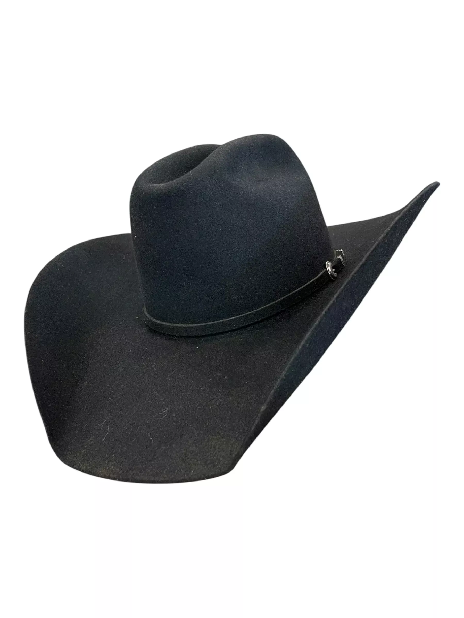 Rodeo King 7X Felt Hat - Black - 6 1/2 - USED