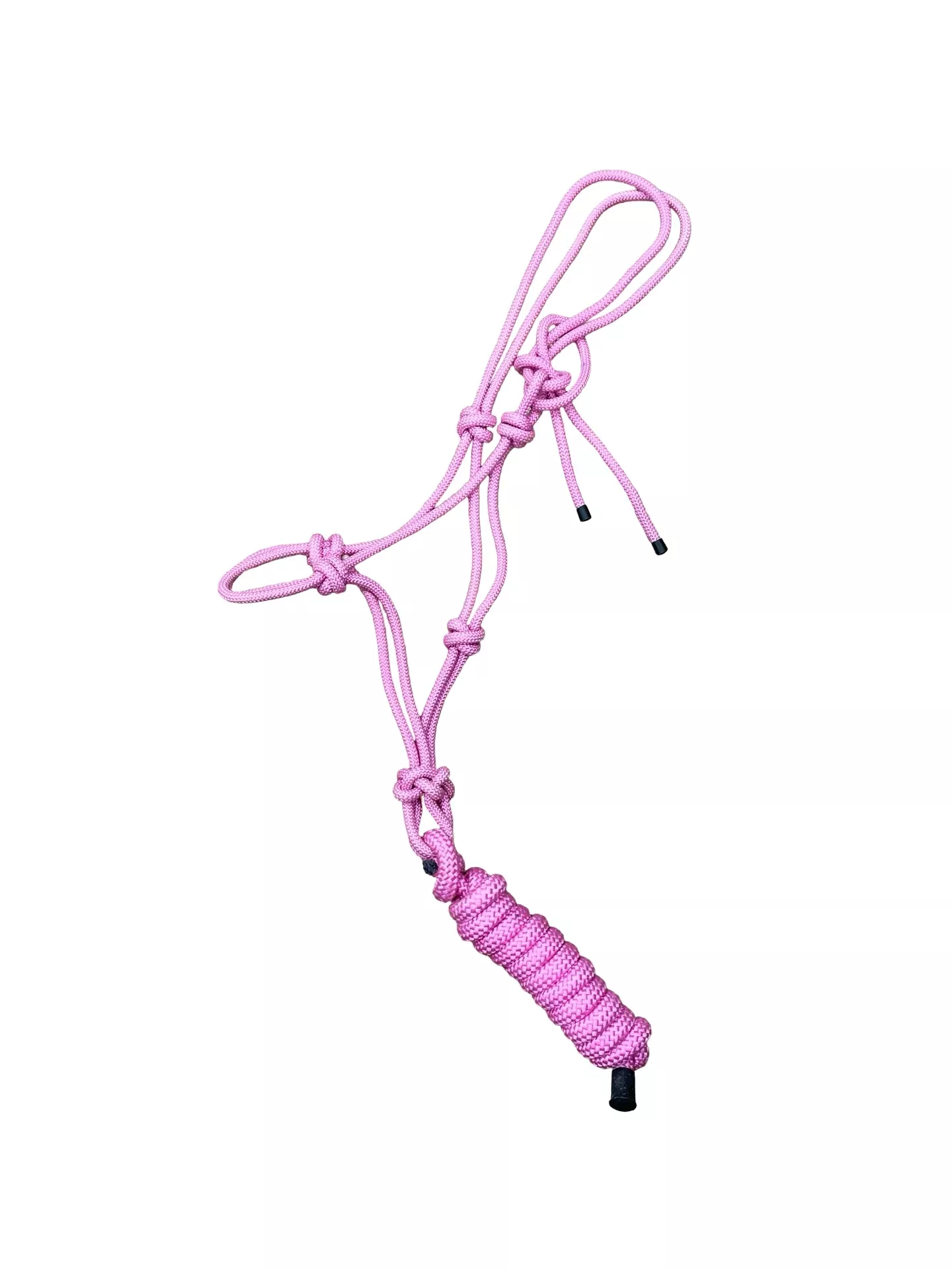 Rope Halter W/ Lead - Pink - Est. F/S - USED