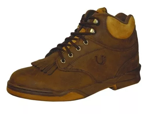 Roper Horseshoe Kiltie Gen 2 Boots - Ladies, Brown