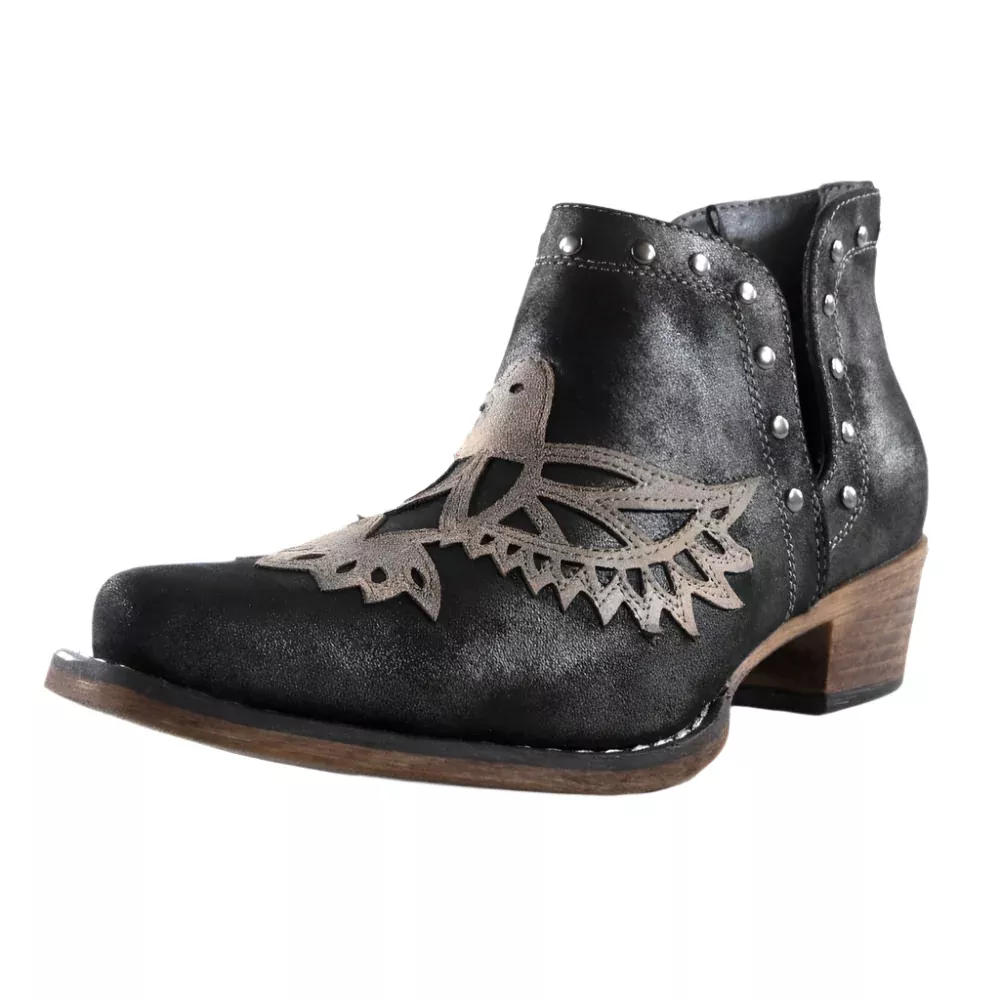 Roper Women's Snip Toe Vintage Ankle Boot