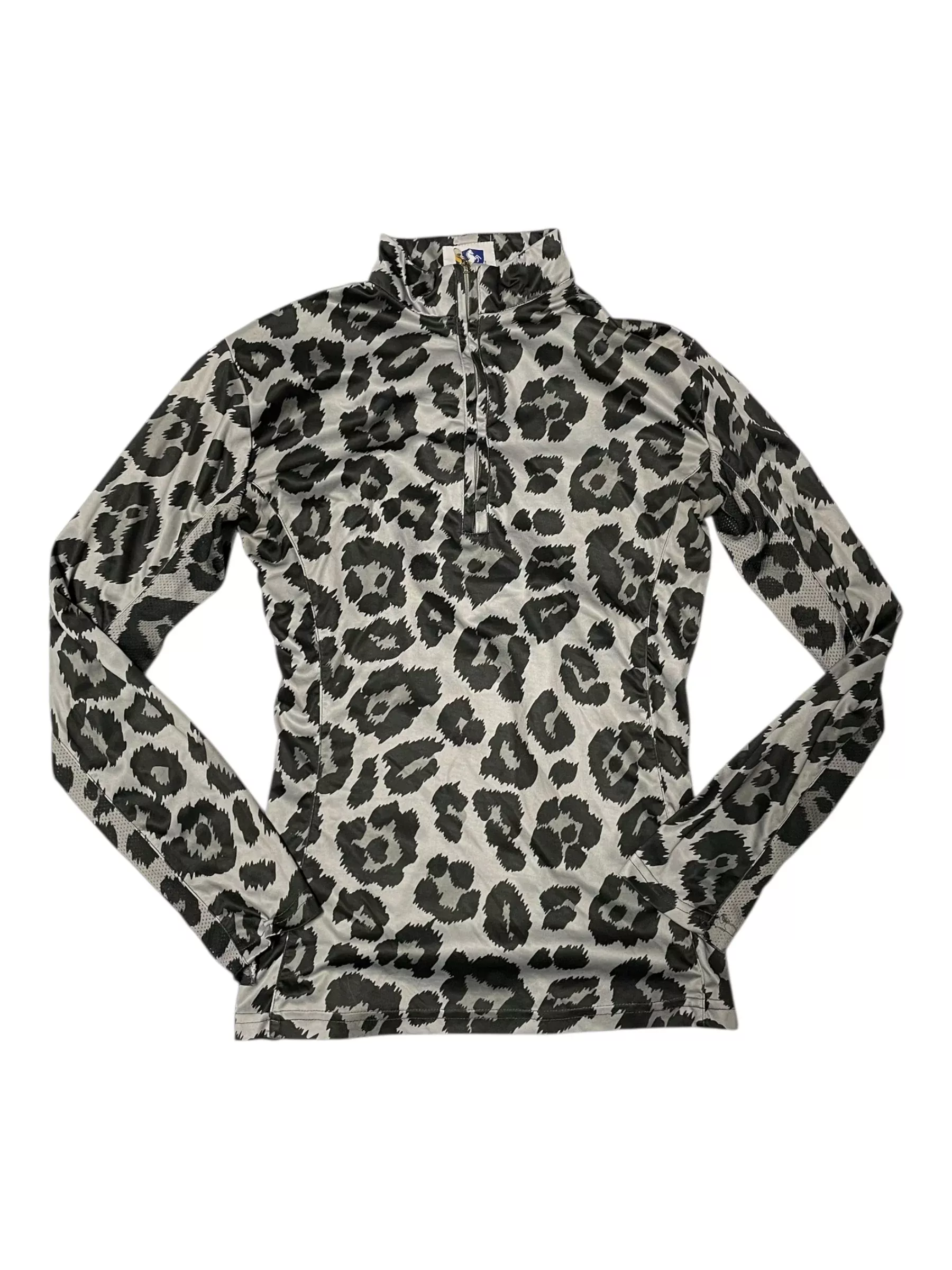 Royal Highness LS Sun Shirt - Gray Leopard - XS - USED