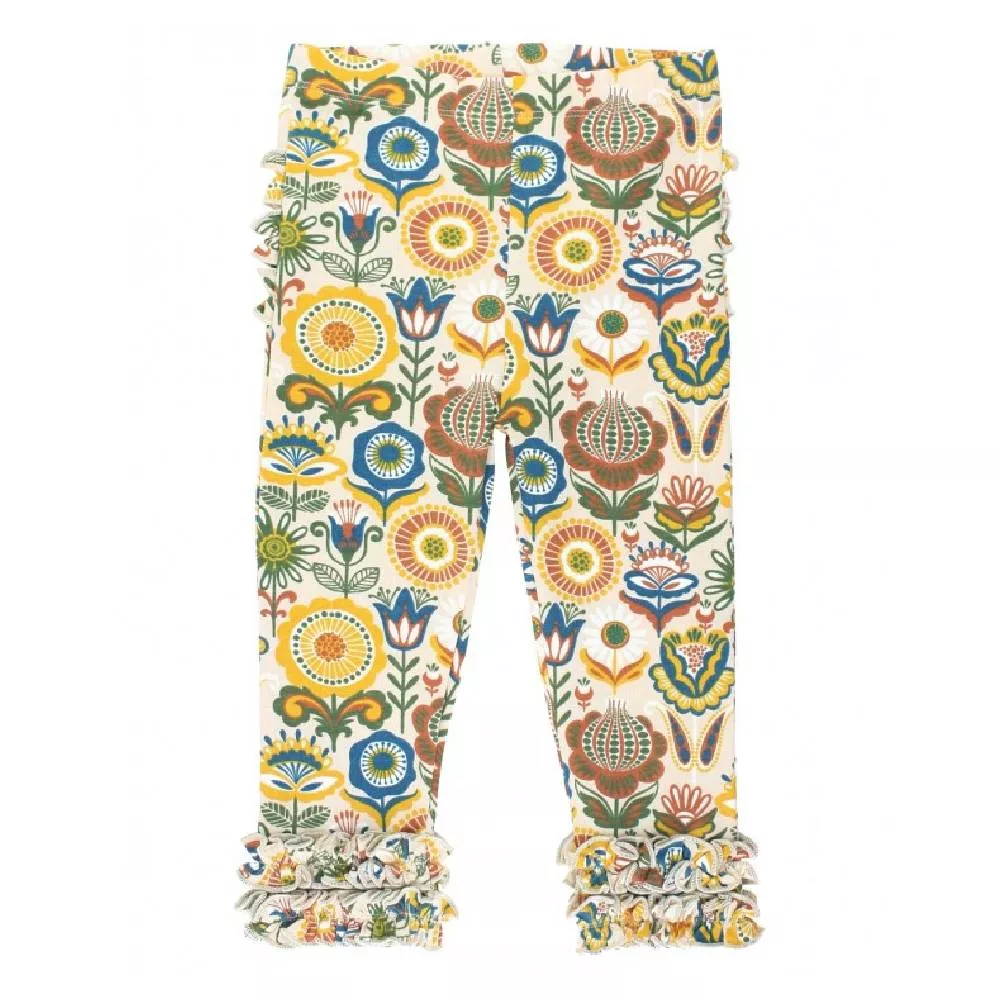 Ruffle Butts Paisley Harvest Ruffle Legging