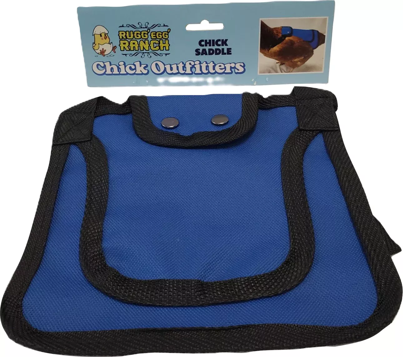 Rugged Ranch Chicken Saddle, Blue