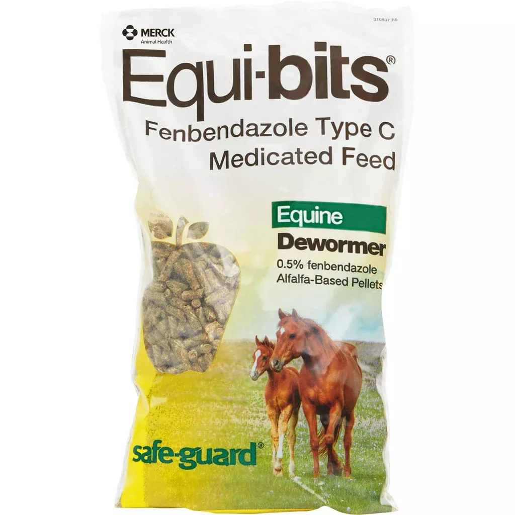 Safe-Guard Equi-Bits Equine Dewormer Pellets 1.25 lb (Apple)