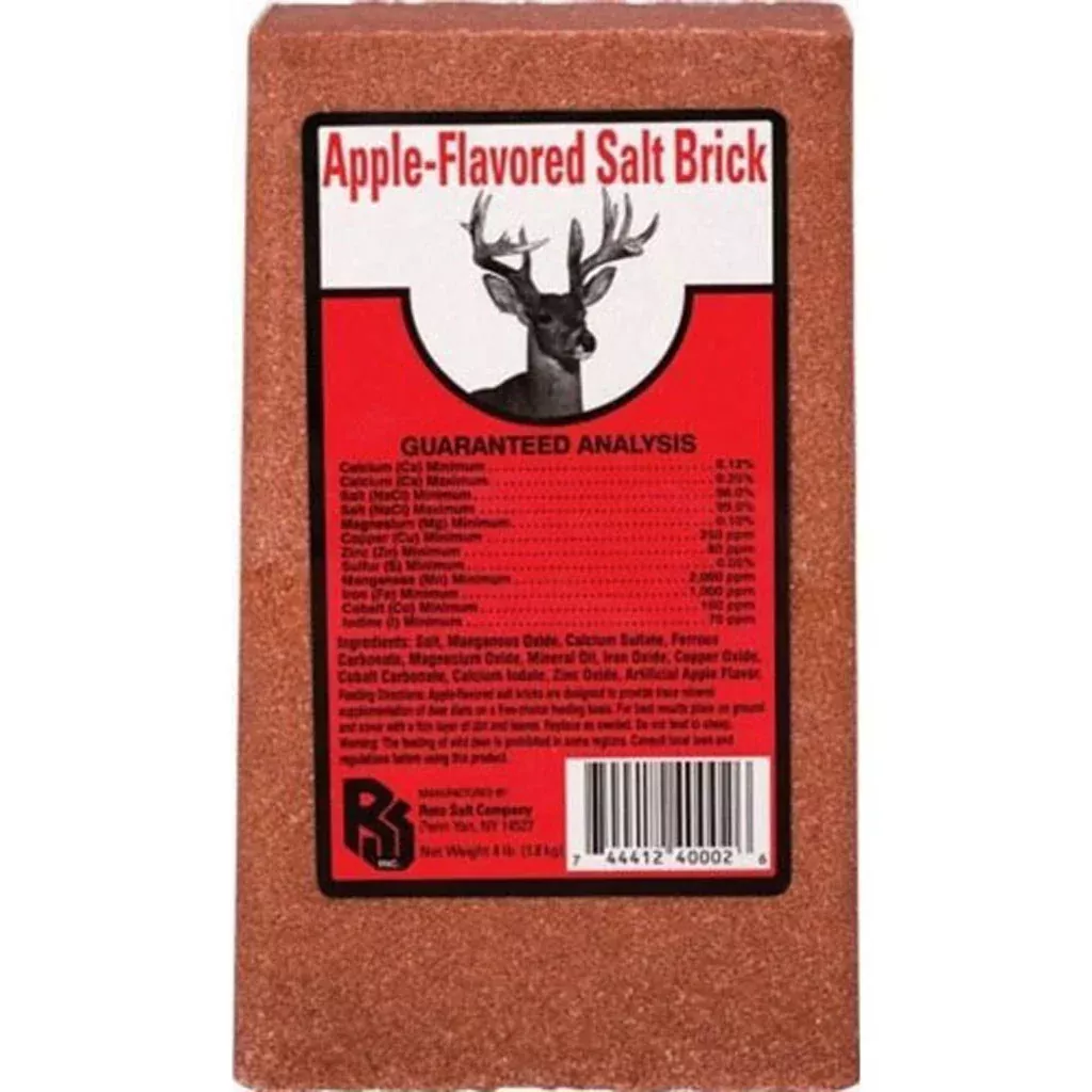 Salt Brick – 4 lb, Apple