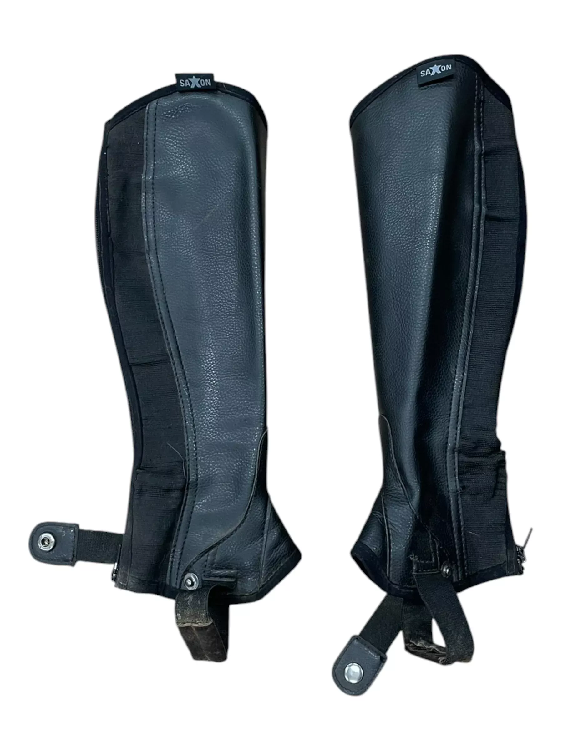Saxon Half Chaps - Black - XS - USED