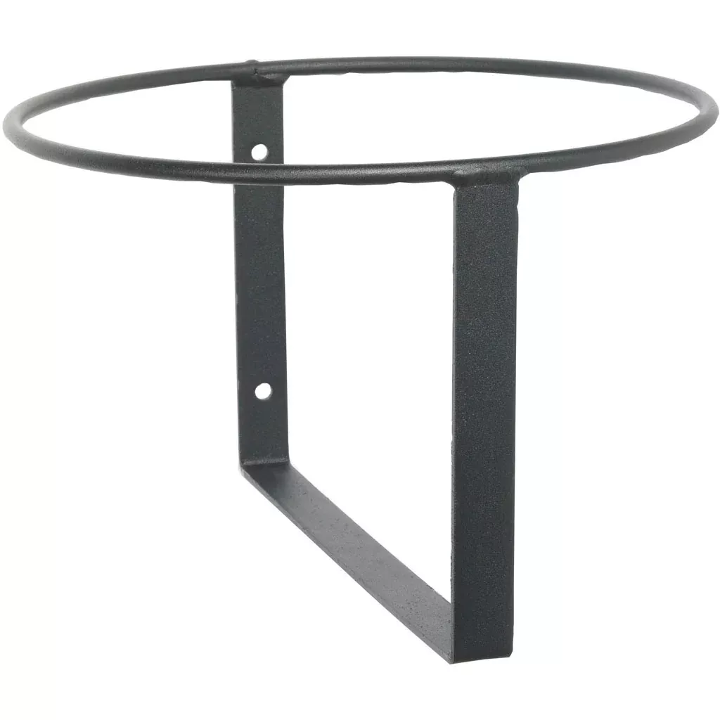 Scenic Road Portable Wall-Mount Pail Holder – 5 gal, Black