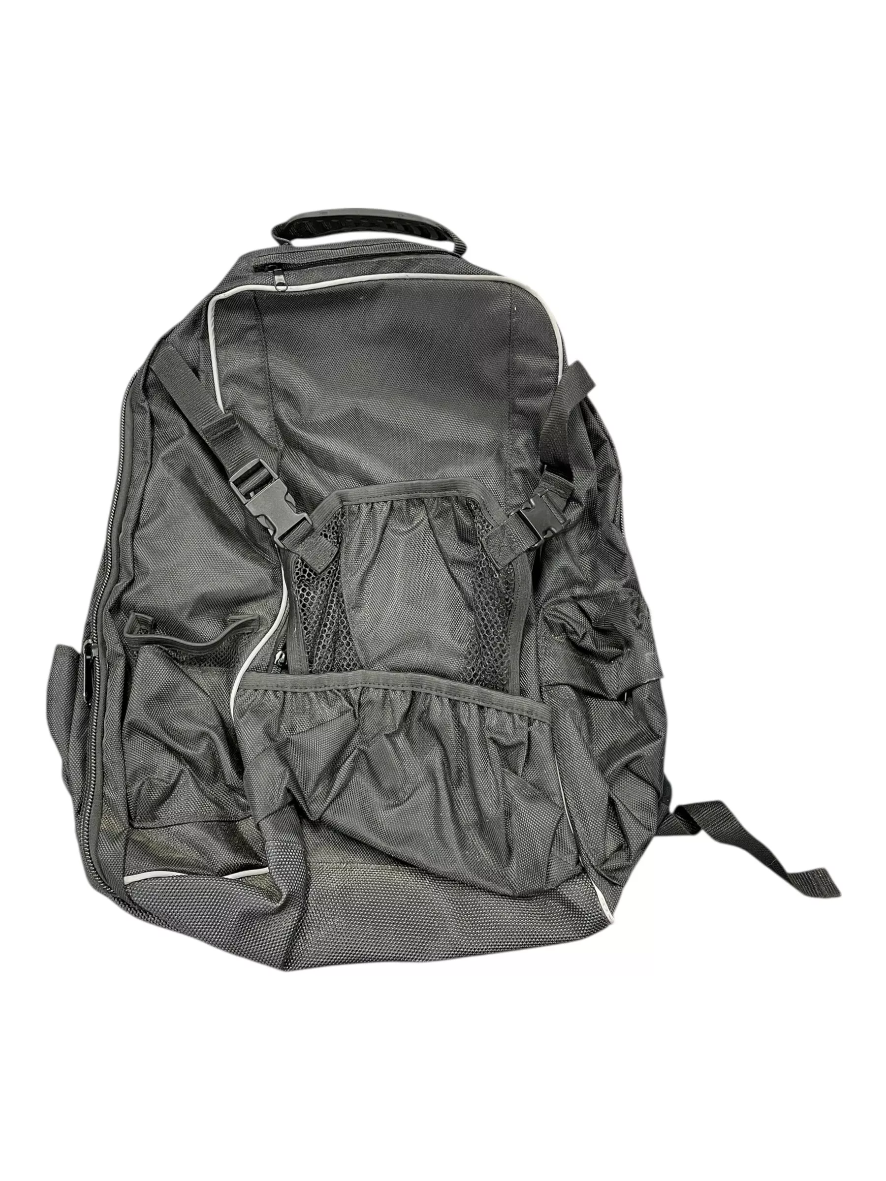 Schneiders Backpack - Black - Approx 16" x 20" - USED