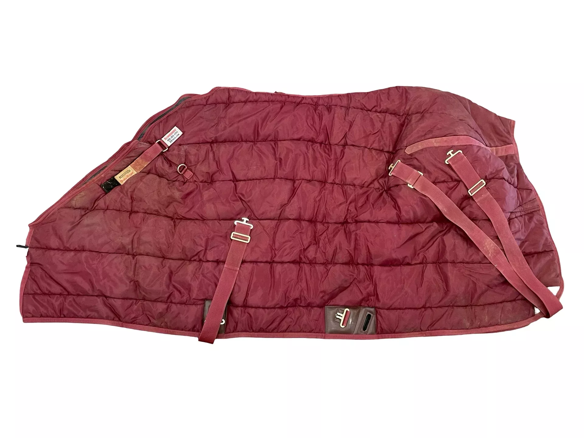 Schneiders Stable Blanket - Maroon - 72" / Est. Midwt. - USED