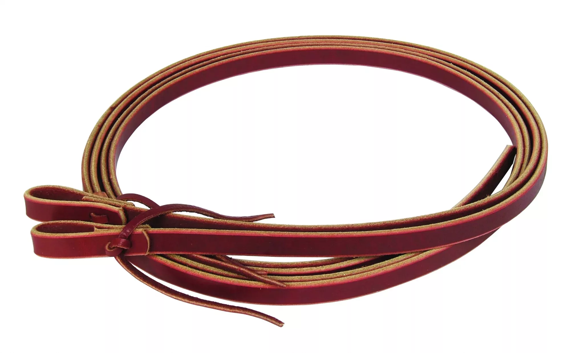 Schutz by Professionals Choice Latigo Split Reins with Waterloops - 7 ft