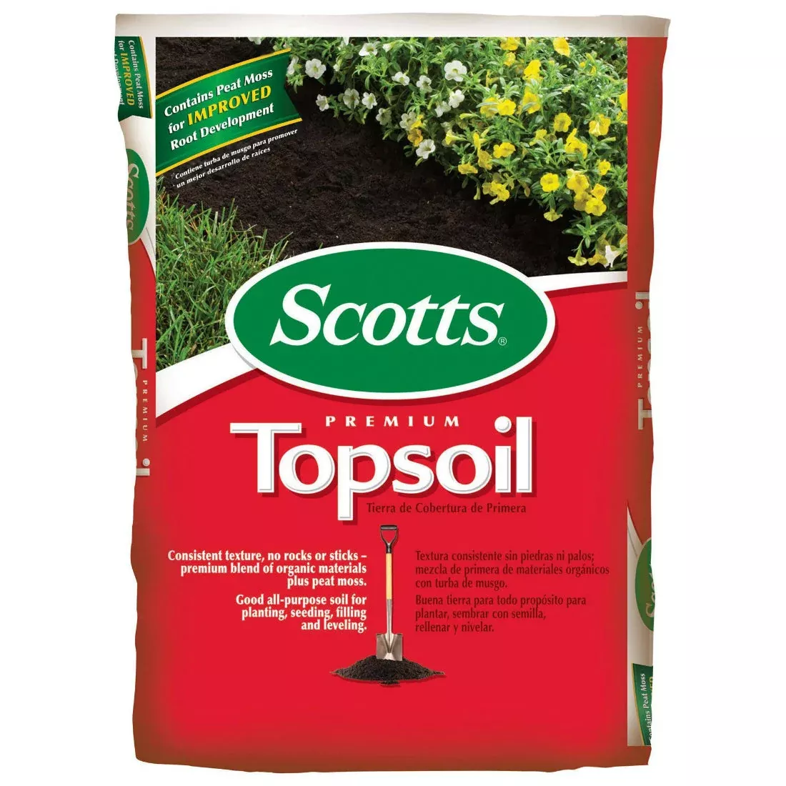 Scotts Premium Top Soil, 0.75 cu ft
