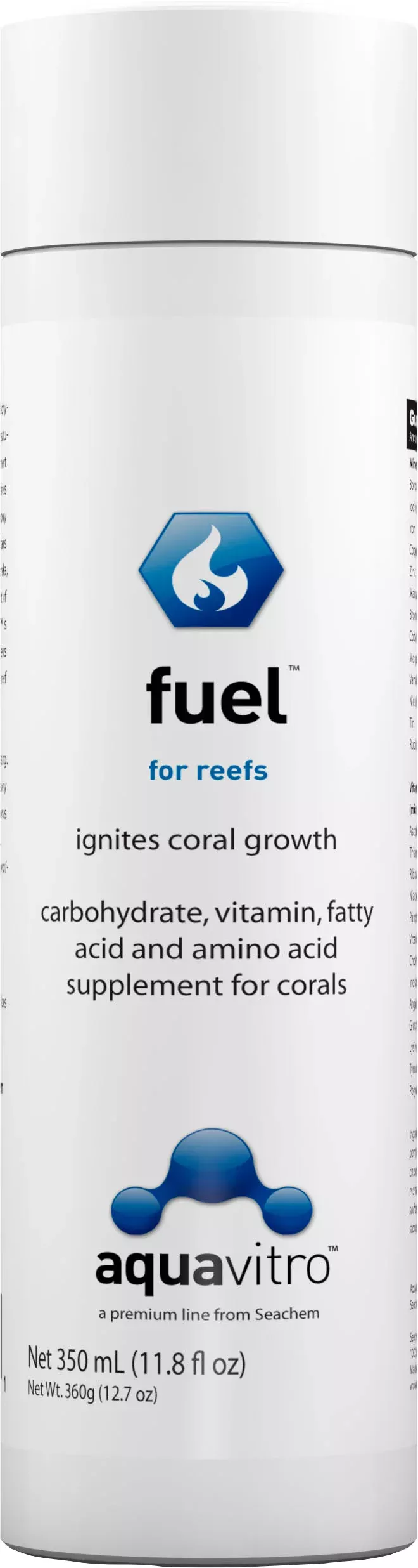 Seachem AquaVitro Fuel Aquarium Supplement 350 ml