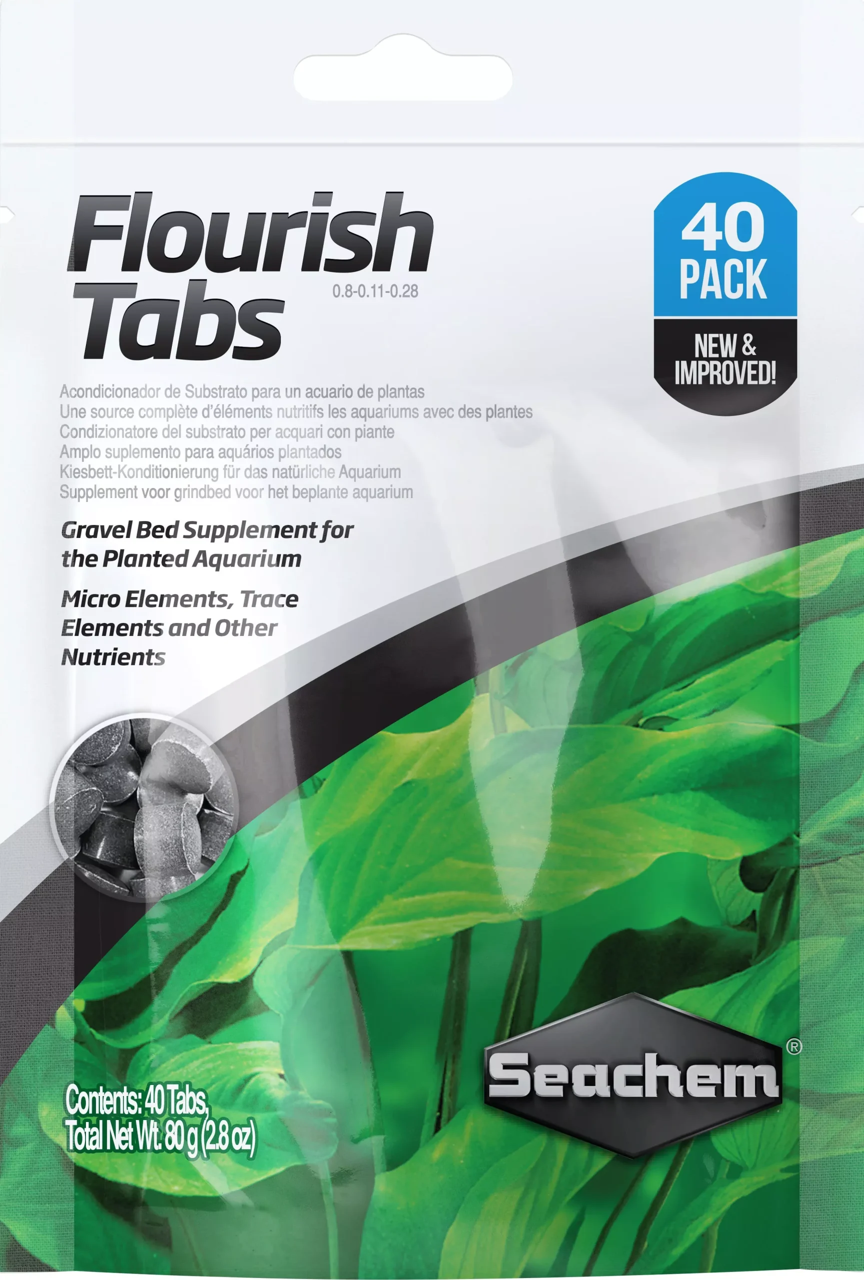 Seachem Flourish Tabs, 40 Pack