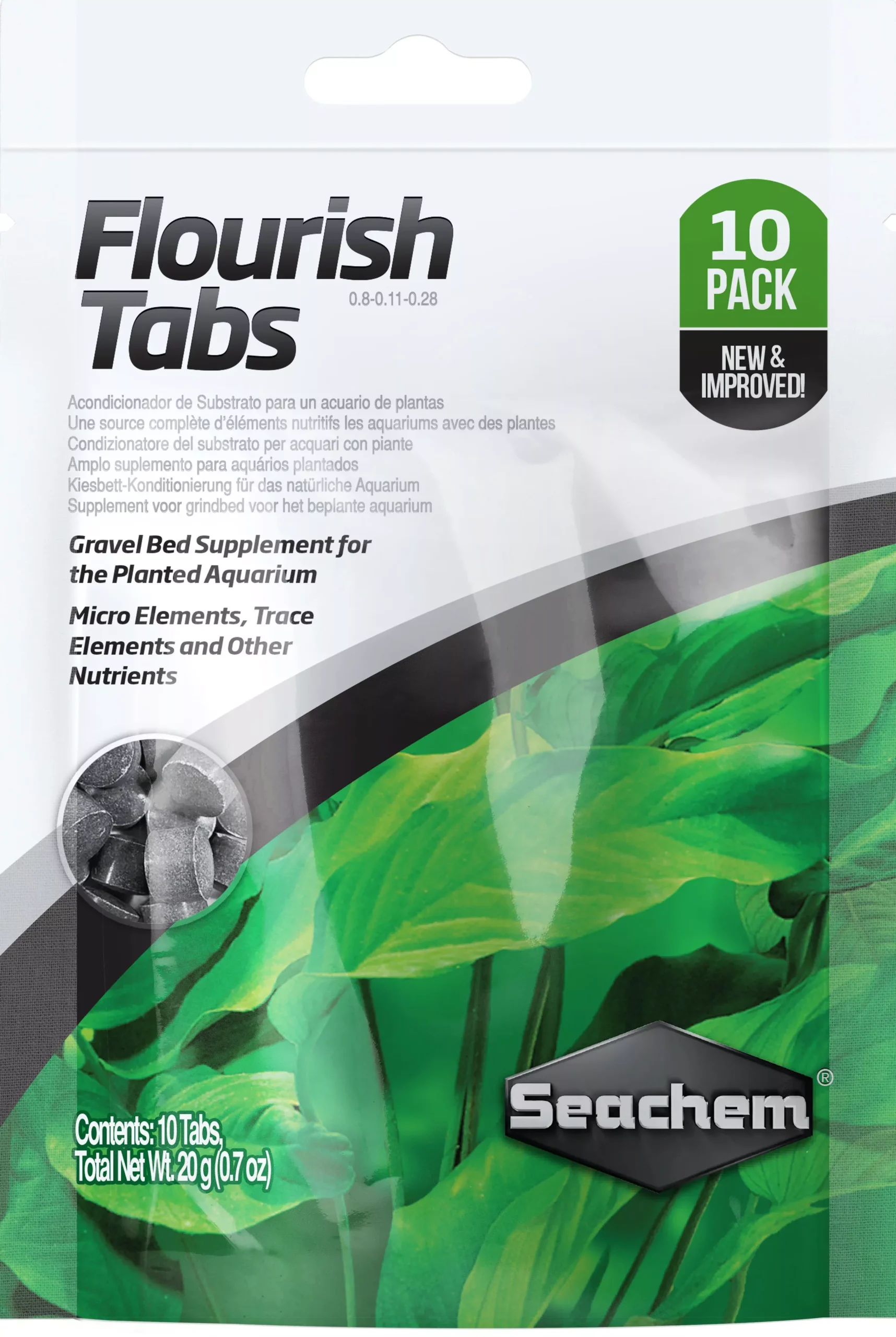 Seachem Flourish Tabs Aquarium Plant Supplement 10 Pack