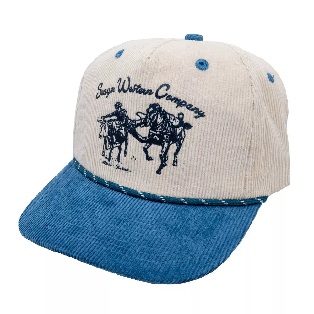 Seager Los Rios Corduroy Snapback Cap