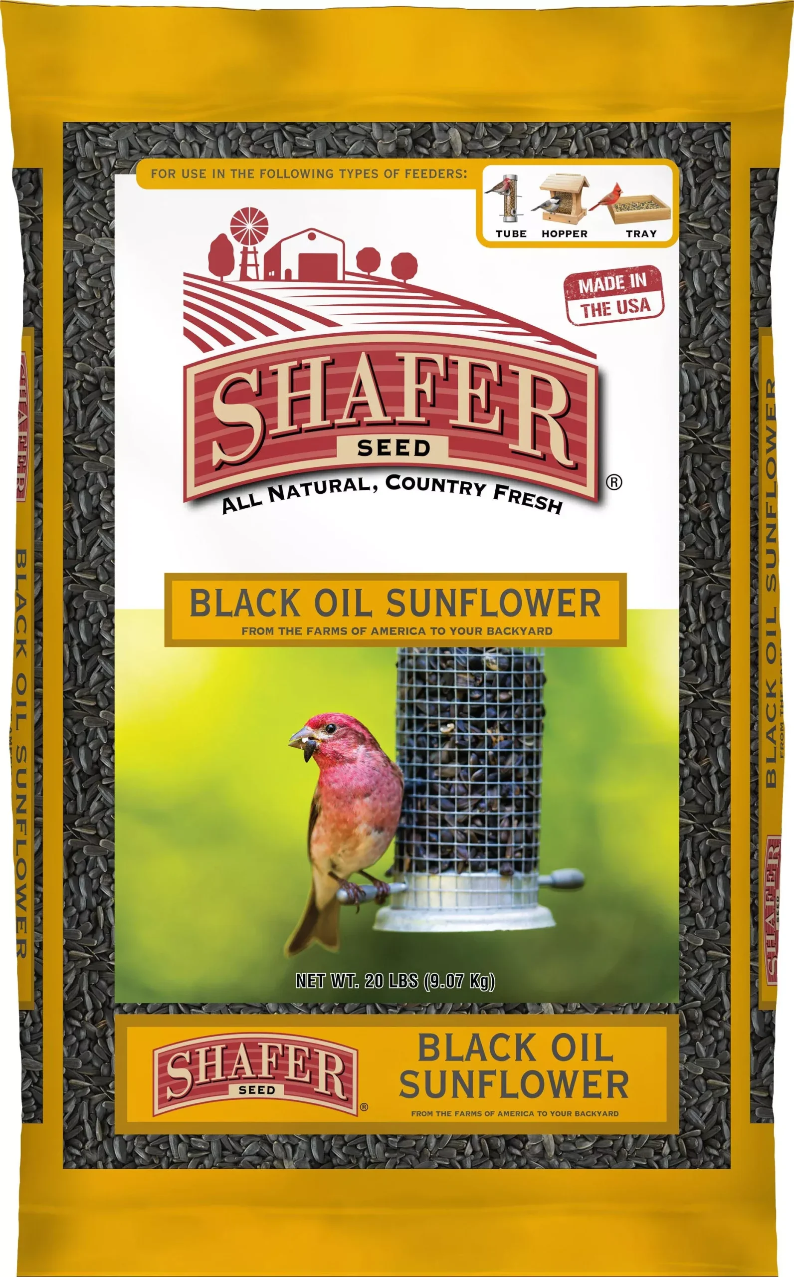 Shafer Black Oil Sunflower Seed, 10 lb