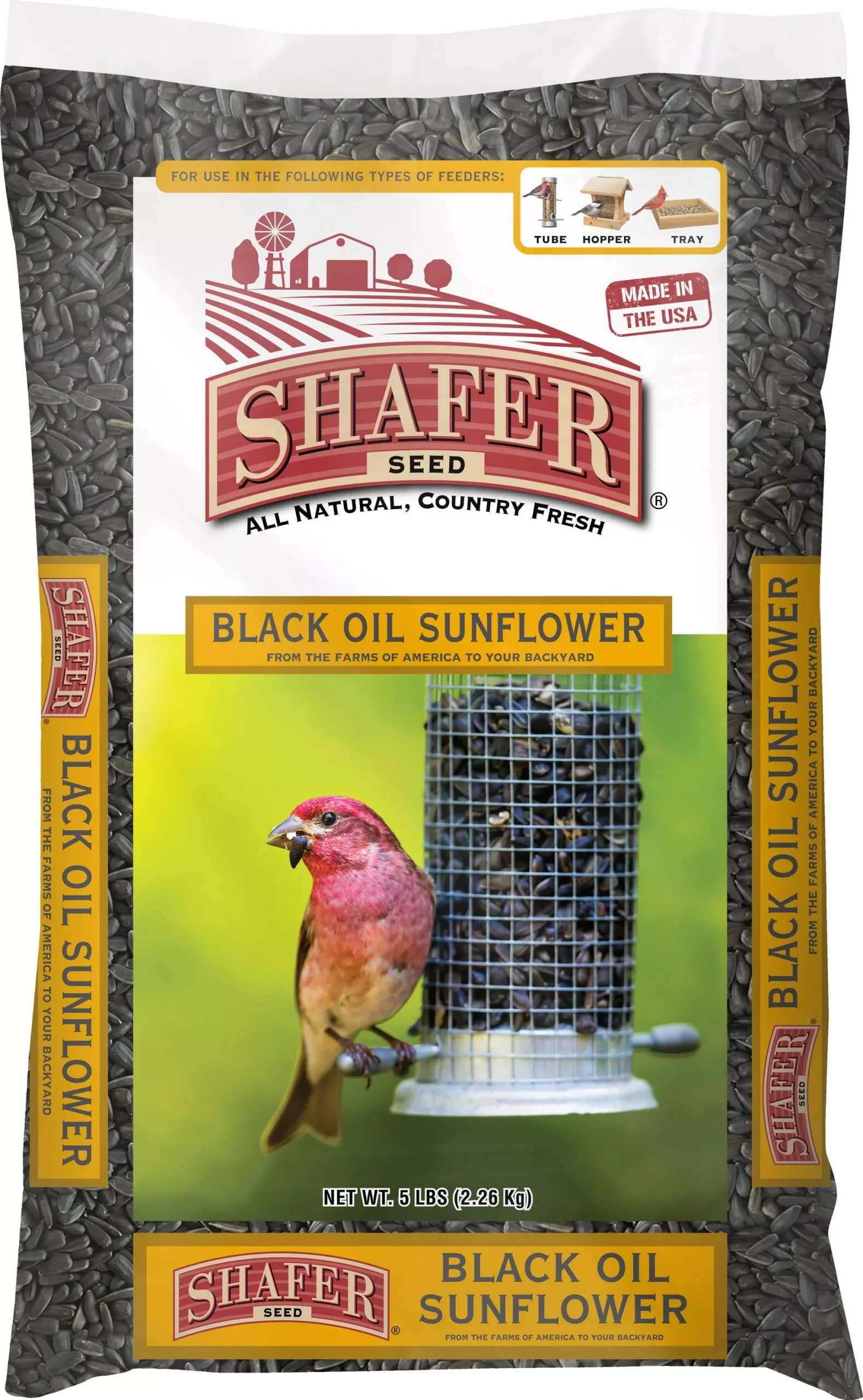 Shafer Black Oil Sunflower Seed, 5 lb