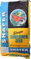 Shafer Seed Striped Sunflower Seed, 25 lb