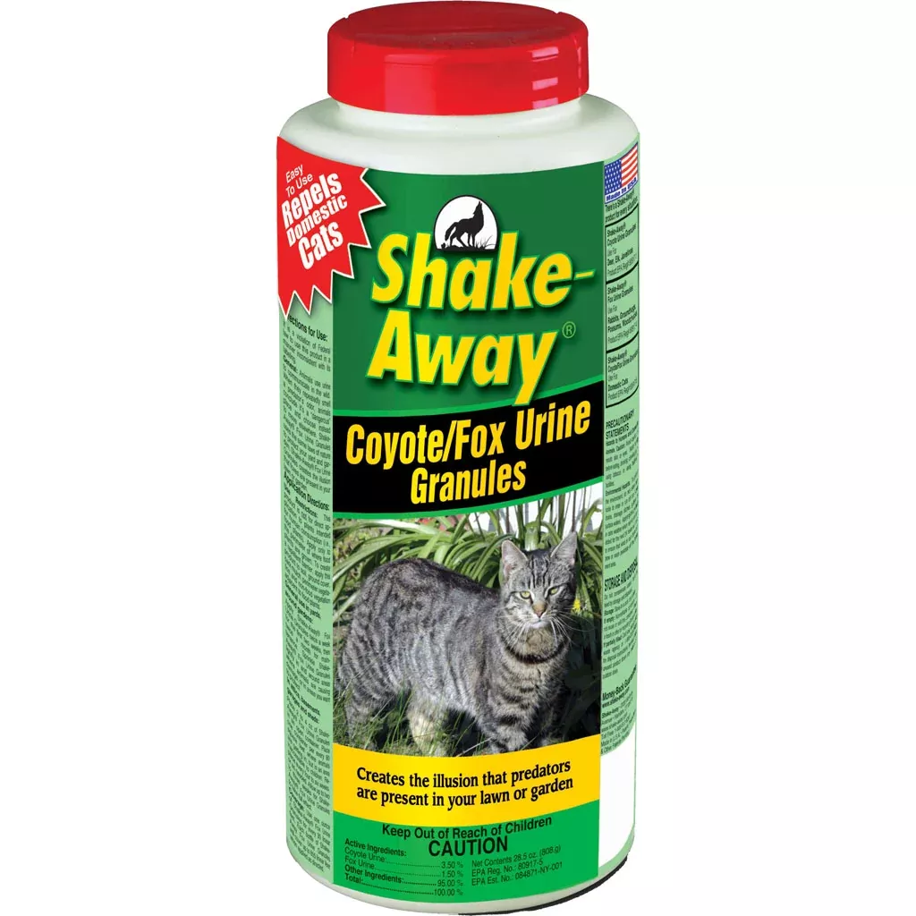 Shake-Away Coyote/Fox Urine Granules, 28.5 oz